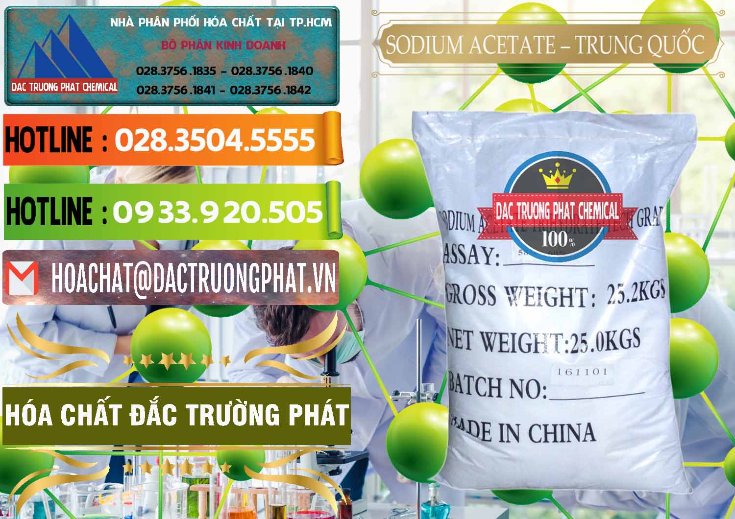 Đơn vị cung ứng _ bán Sodium Acetate - Natri Acetate Trung Quốc China - 0134 - Đơn vị cung cấp _ nhập khẩu hóa chất tại TP.HCM - cungcaphoachat.com.vn