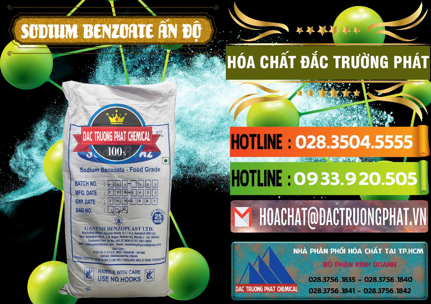 Công ty kinh doanh - bán Sodium Benzoate - Mốc Bột Ấn Độ India - 0361 - Chuyên kinh doanh và cung cấp hóa chất tại TP.HCM - cungcaphoachat.com.vn