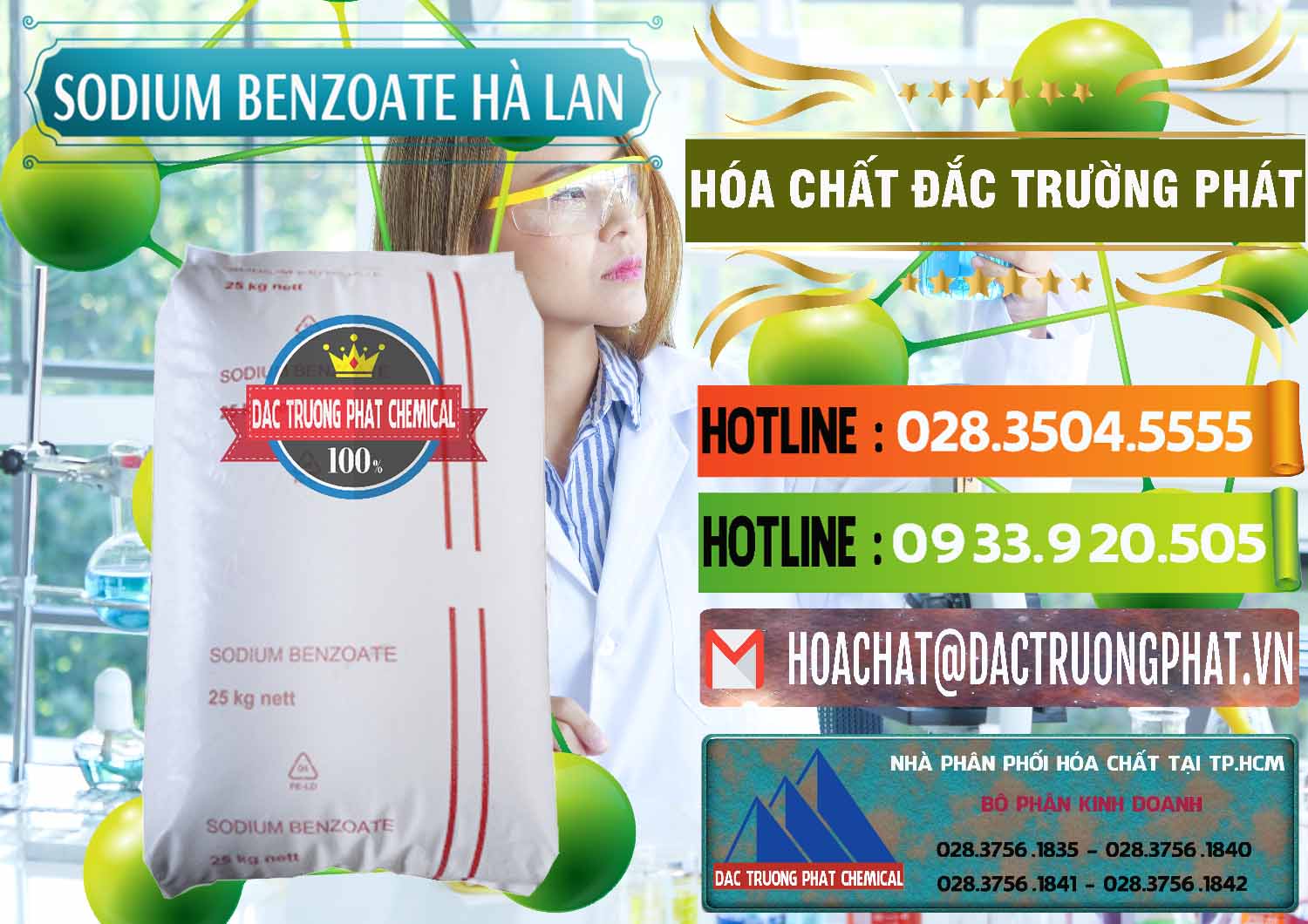 Đơn vị chuyên bán ( cung cấp ) Sodium Benzoate - Mốc Bột Chữ Cam Hà Lan Netherlands - 0360 - Đơn vị cung cấp - nhập khẩu hóa chất tại TP.HCM - cungcaphoachat.com.vn