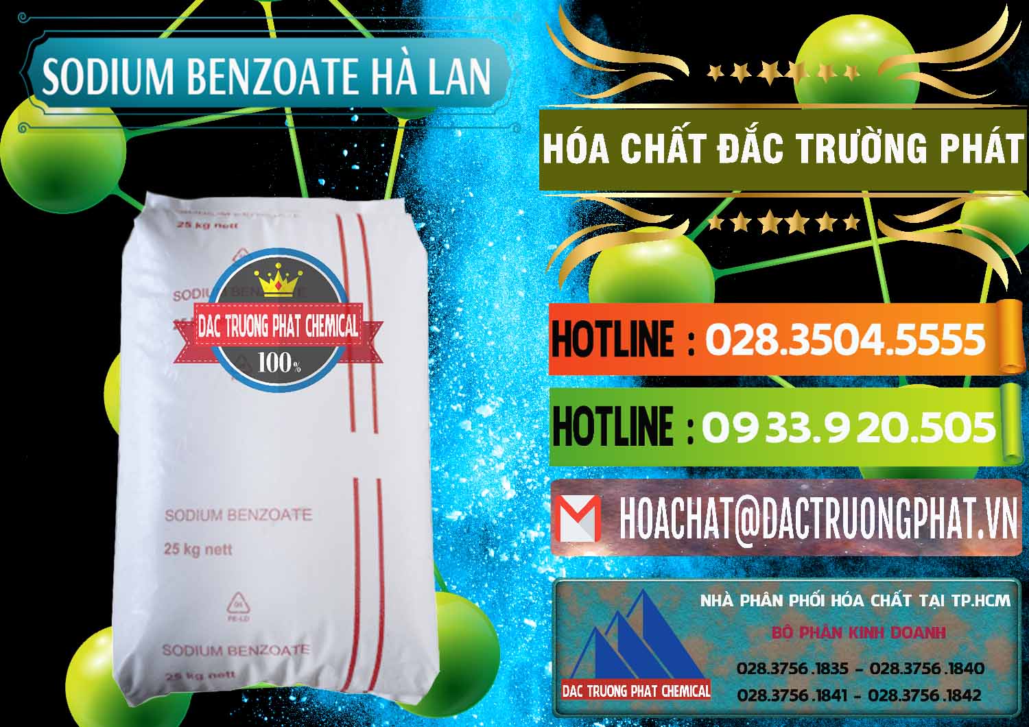 Nơi chuyên nhập khẩu và bán Sodium Benzoate - Mốc Bột Chữ Cam Hà Lan Netherlands - 0360 - Đơn vị phân phối ( cung cấp ) hóa chất tại TP.HCM - cungcaphoachat.com.vn