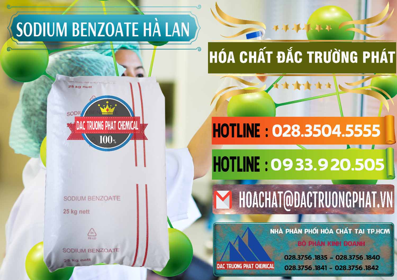 Nơi chuyên cung cấp - bán Sodium Benzoate - Mốc Bột Chữ Cam Hà Lan Netherlands - 0360 - Công ty cung cấp và kinh doanh hóa chất tại TP.HCM - cungcaphoachat.com.vn