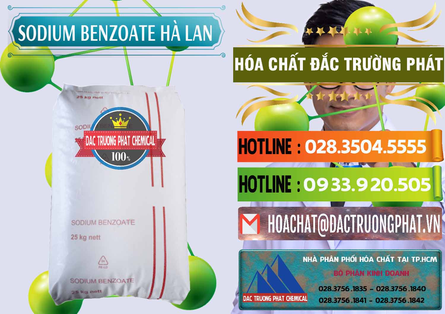 Cty chuyên cung ứng - bán Sodium Benzoate - Mốc Bột Chữ Cam Hà Lan Netherlands - 0360 - Đơn vị kinh doanh và phân phối hóa chất tại TP.HCM - cungcaphoachat.com.vn