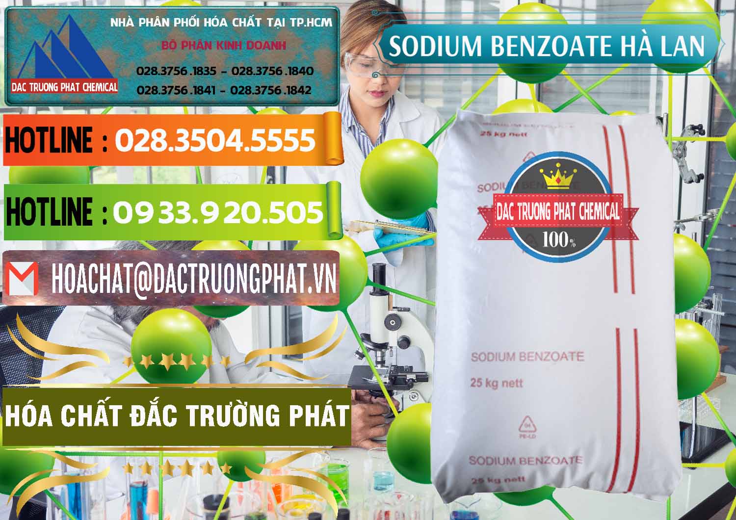 Cty kinh doanh _ bán Sodium Benzoate - Mốc Bột Chữ Cam Hà Lan Netherlands - 0360 - Công ty chuyên cung cấp & bán hóa chất tại TP.HCM - cungcaphoachat.com.vn