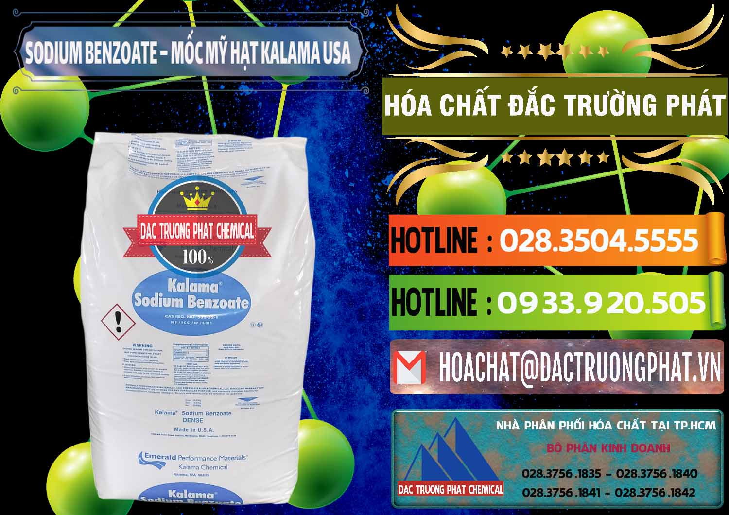 Công ty chuyên phân phối _ bán Sodium Benzoate - Mốc Hạt Kalama Food Grade Mỹ Usa - 0137 - Nơi chuyên nhập khẩu và cung cấp hóa chất tại TP.HCM - cungcaphoachat.com.vn