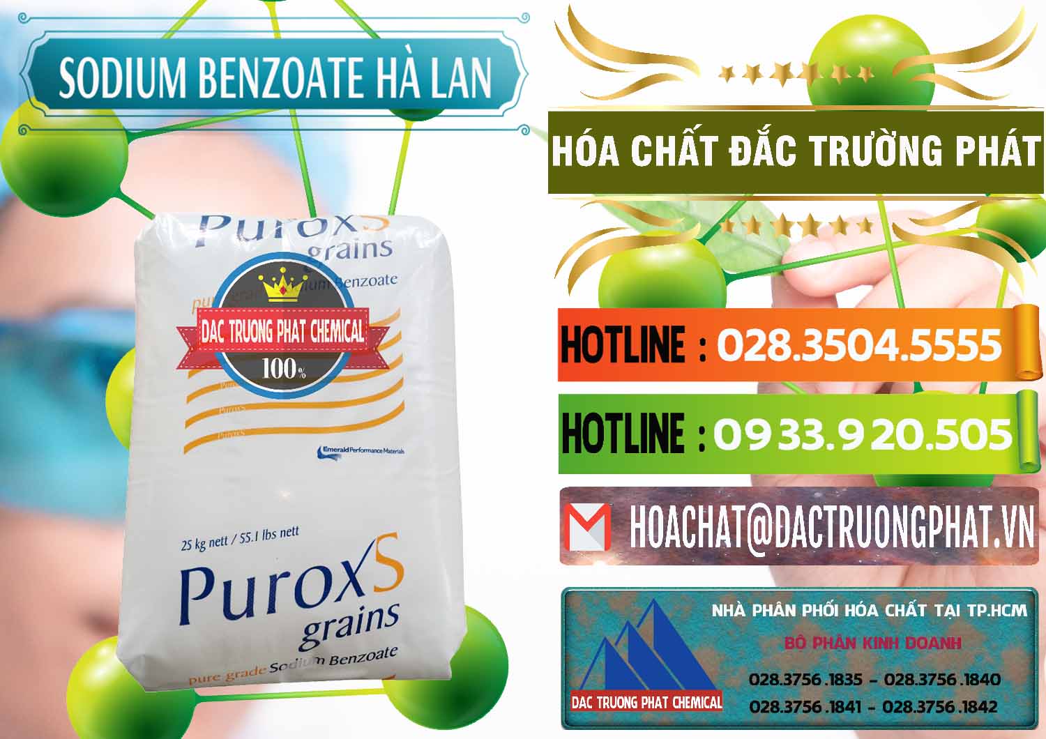 Công ty cung cấp & bán Sodium Benzoate - Mốc Bột Puroxs Hà Lan Netherlands - 0467 - Nhà cung cấp - kinh doanh hóa chất tại TP.HCM - cungcaphoachat.com.vn