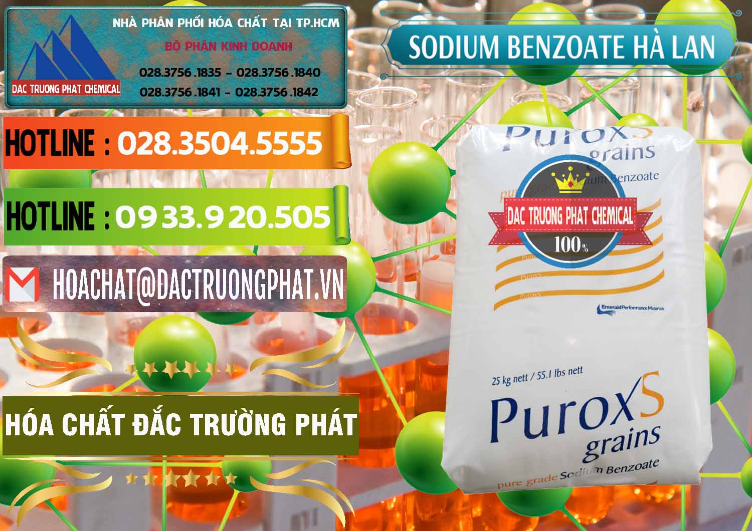 Cty chuyên cung ứng - bán Sodium Benzoate - Mốc Bột Puroxs Hà Lan Netherlands - 0467 - Công ty chuyên cung cấp & nhập khẩu hóa chất tại TP.HCM - cungcaphoachat.com.vn