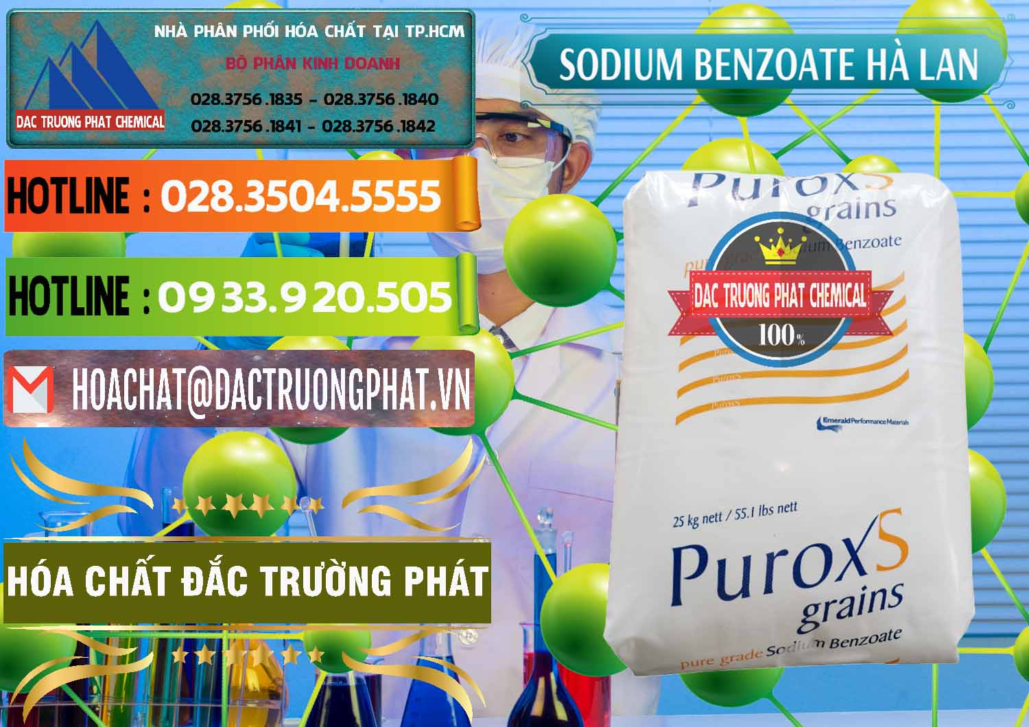 Chuyên bán _ cung cấp Sodium Benzoate - Mốc Bột Puroxs Hà Lan Netherlands - 0467 - Nhà cung cấp - phân phối hóa chất tại TP.HCM - cungcaphoachat.com.vn