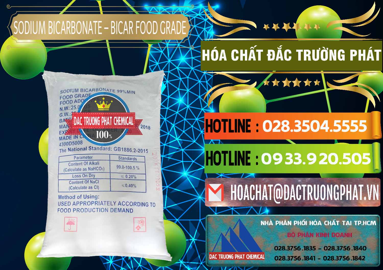 Cty chuyên nhập khẩu và bán Sodium Bicarbonate – Bicar NaHCO3 Food Grade Trung Quốc China - 0138 - Đơn vị phân phối & cung cấp hóa chất tại TP.HCM - cungcaphoachat.com.vn