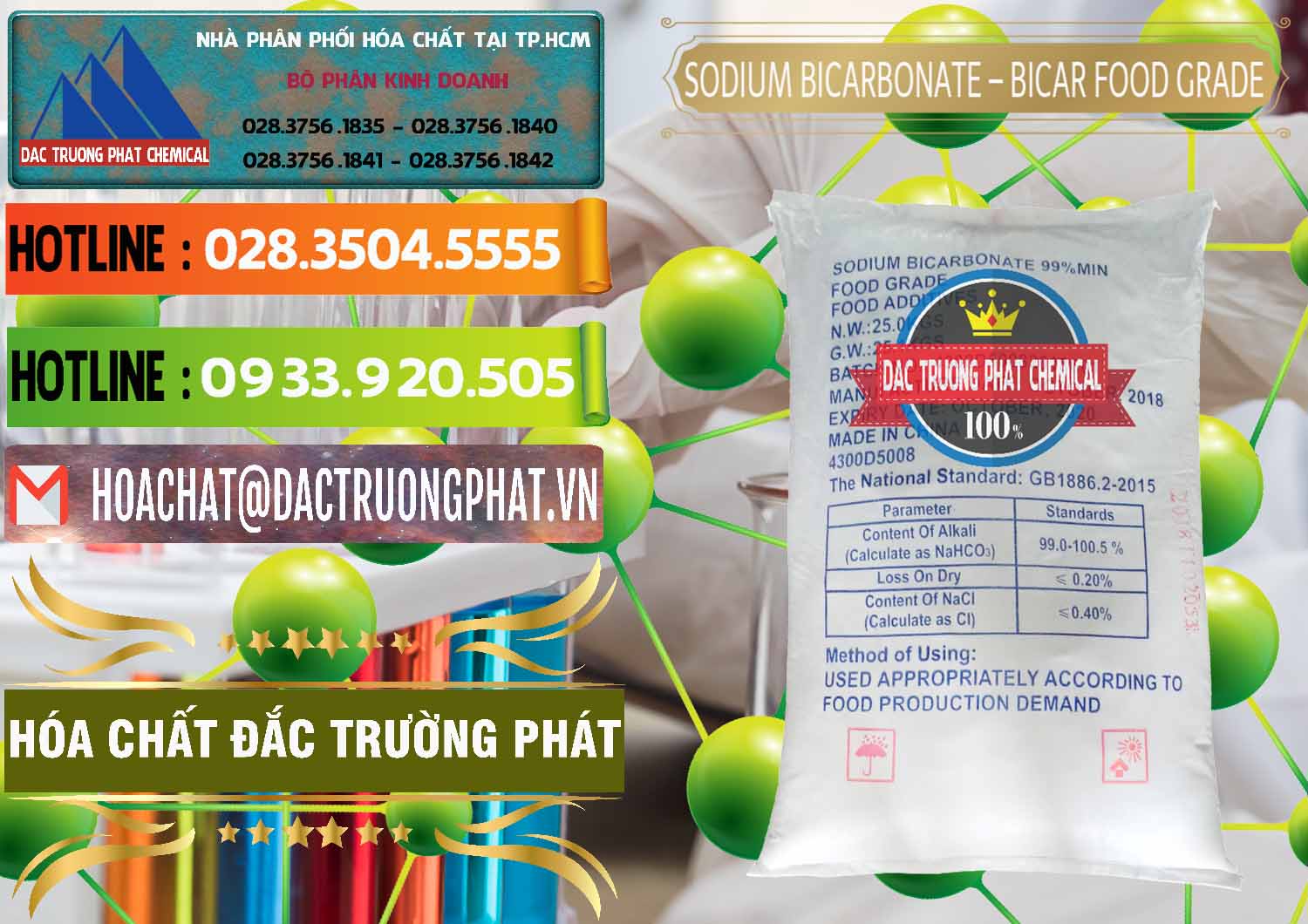 Chuyên nhập khẩu - bán Sodium Bicarbonate – Bicar NaHCO3 Food Grade Trung Quốc China - 0138 - Đơn vị bán _ phân phối hóa chất tại TP.HCM - cungcaphoachat.com.vn