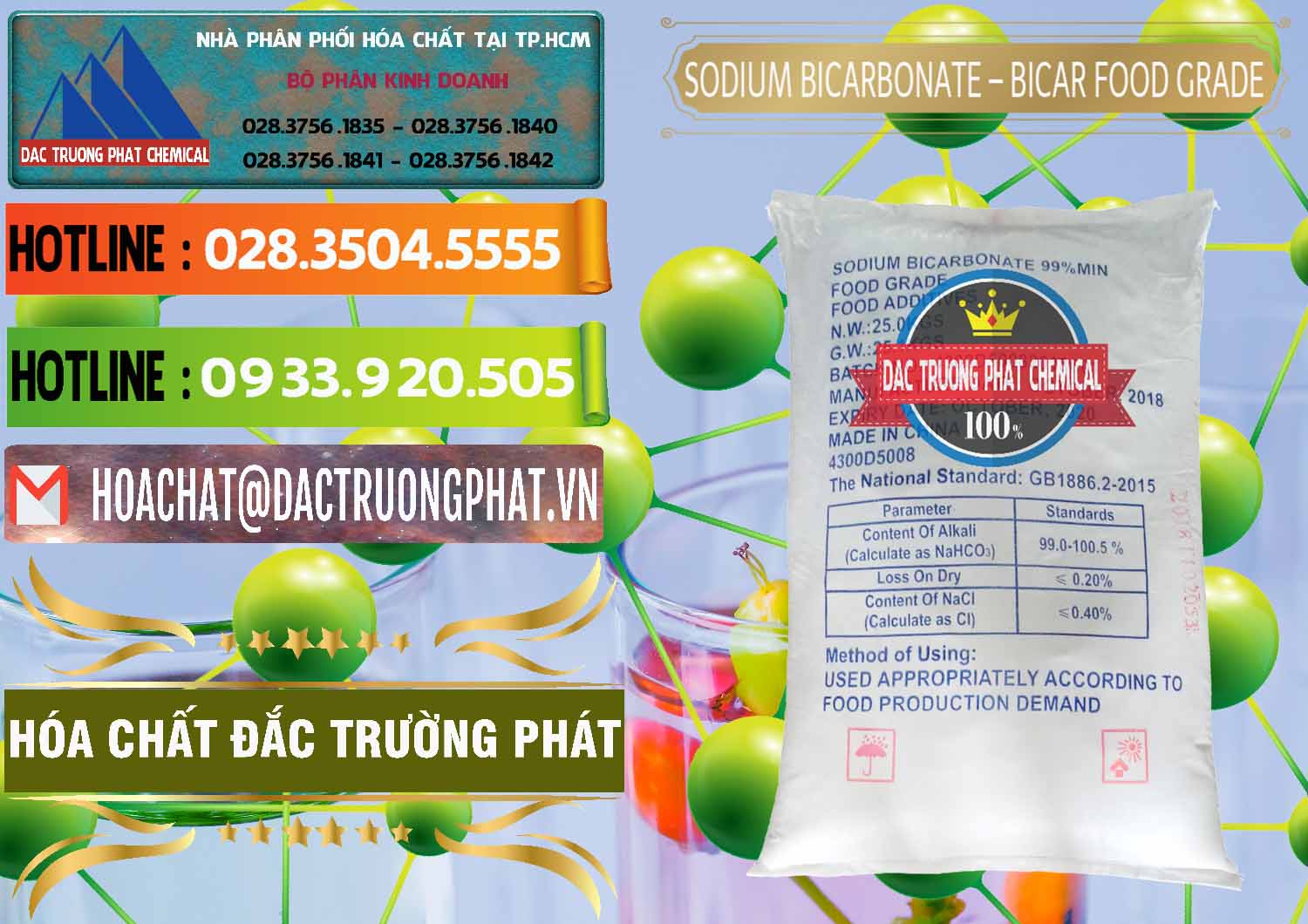 Chuyên bán và cung ứng Sodium Bicarbonate – Bicar NaHCO3 Food Grade Trung Quốc China - 0138 - Nơi nhập khẩu và phân phối hóa chất tại TP.HCM - cungcaphoachat.com.vn
