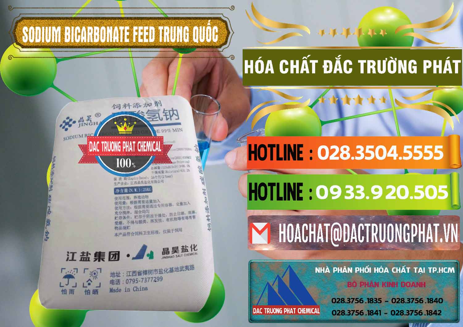 Nơi phân phối - bán Sodium Bicarbonate – Bicar NaHCO3 Feed Jing Hao Trung Quốc China - 0380 - Cty chuyên cung ứng - phân phối hóa chất tại TP.HCM - cungcaphoachat.com.vn