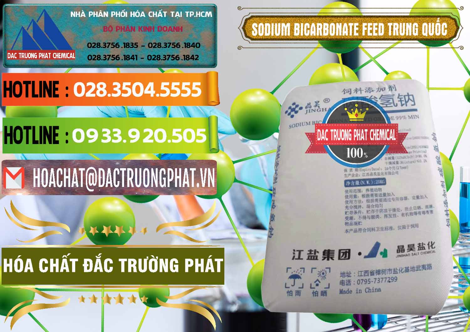 Đơn vị chuyên kinh doanh và bán Sodium Bicarbonate – Bicar NaHCO3 Feed Jing Hao Trung Quốc China - 0380 - Nơi cung cấp - nhập khẩu hóa chất tại TP.HCM - cungcaphoachat.com.vn