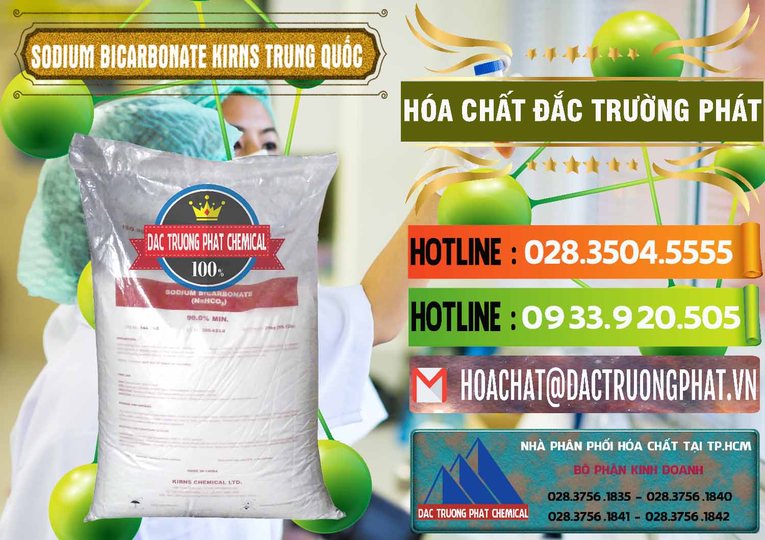 Chuyên nhập khẩu - bán Sodium Bicarbonate – Bicar NaHCO3 Food Grade Kirns Trung Quốc - 0217 - Cty bán _ phân phối hóa chất tại TP.HCM - cungcaphoachat.com.vn
