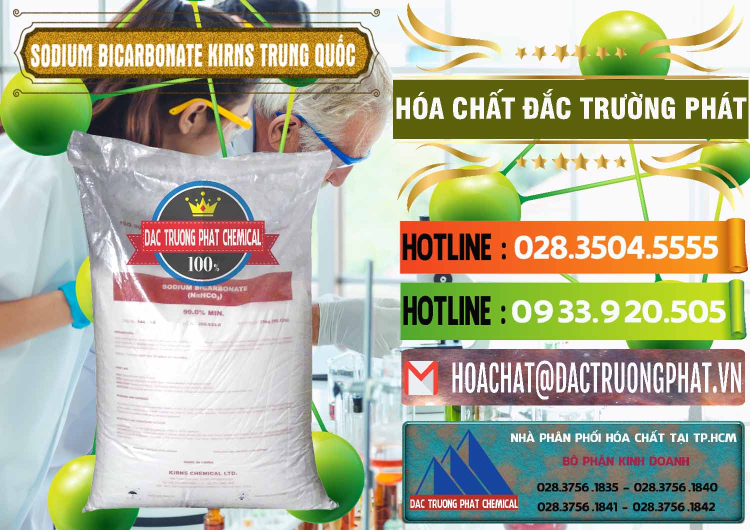 Cung cấp _ bán Sodium Bicarbonate – Bicar NaHCO3 Food Grade Kirns Trung Quốc - 0217 - Cty chuyên nhập khẩu & phân phối hóa chất tại TP.HCM - cungcaphoachat.com.vn