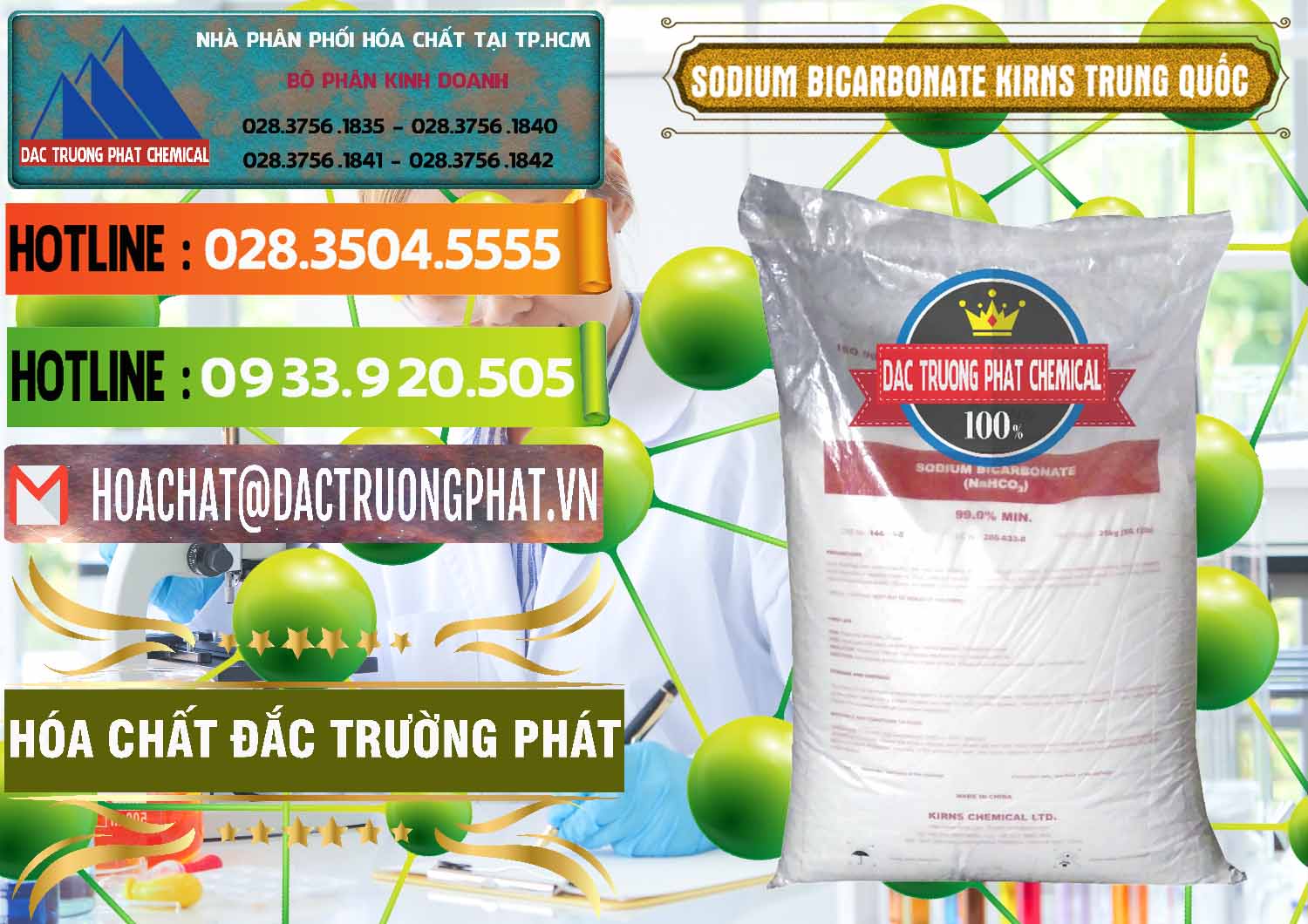 Cty nhập khẩu _ bán Sodium Bicarbonate – Bicar NaHCO3 Food Grade Kirns Trung Quốc - 0217 - Cty chuyên nhập khẩu - phân phối hóa chất tại TP.HCM - cungcaphoachat.com.vn