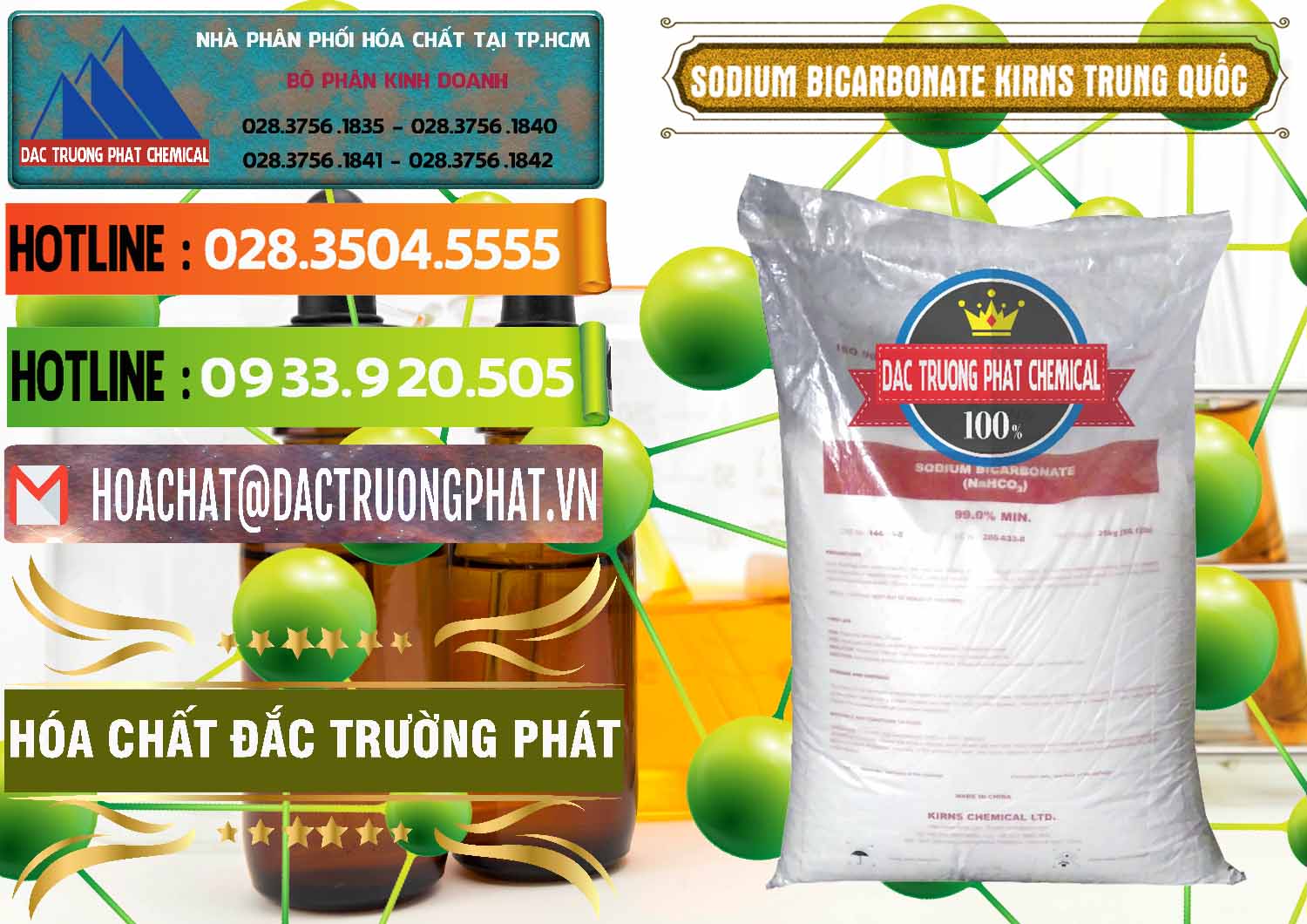 Cty cung ứng - bán Sodium Bicarbonate – Bicar NaHCO3 Food Grade Kirns Trung Quốc - 0217 - Chuyên bán và cung cấp hóa chất tại TP.HCM - cungcaphoachat.com.vn