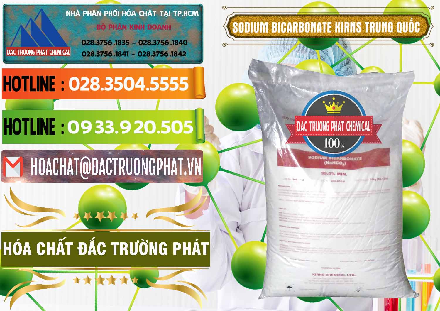 Công ty chuyên bán & cung cấp Sodium Bicarbonate – Bicar NaHCO3 Food Grade Kirns Trung Quốc - 0217 - Công ty kinh doanh & phân phối hóa chất tại TP.HCM - cungcaphoachat.com.vn