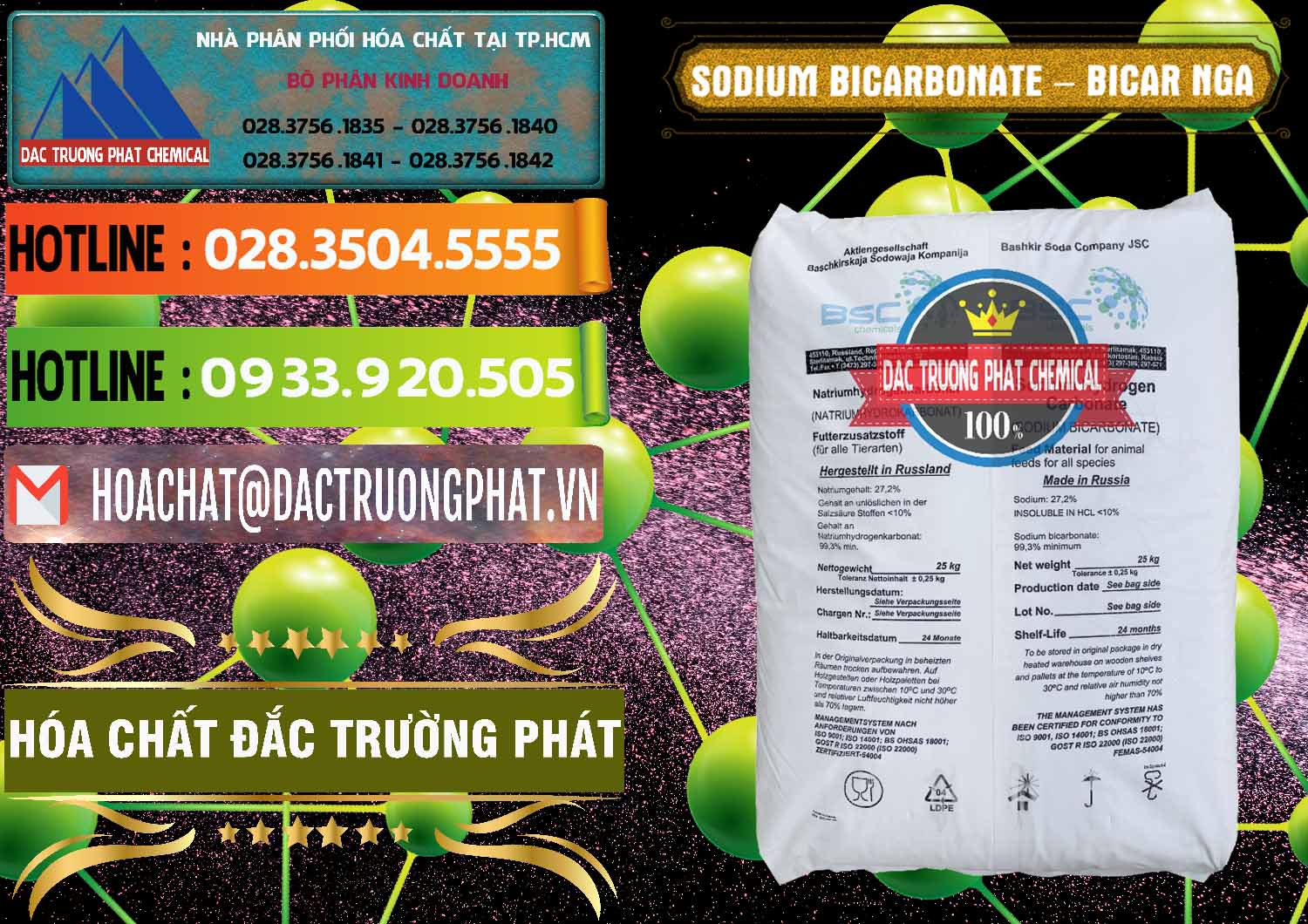 Chuyên bán và cung ứng Sodium Bicarbonate – Bicar NaHCO3 Nga Russia - 0425 - Chuyên cung cấp & phân phối hóa chất tại TP.HCM - cungcaphoachat.com.vn