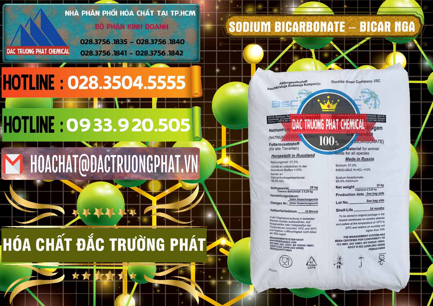 Đơn vị bán và cung ứng Sodium Bicarbonate – Bicar NaHCO3 Nga Russia - 0425 - Đơn vị cung cấp - kinh doanh hóa chất tại TP.HCM - cungcaphoachat.com.vn
