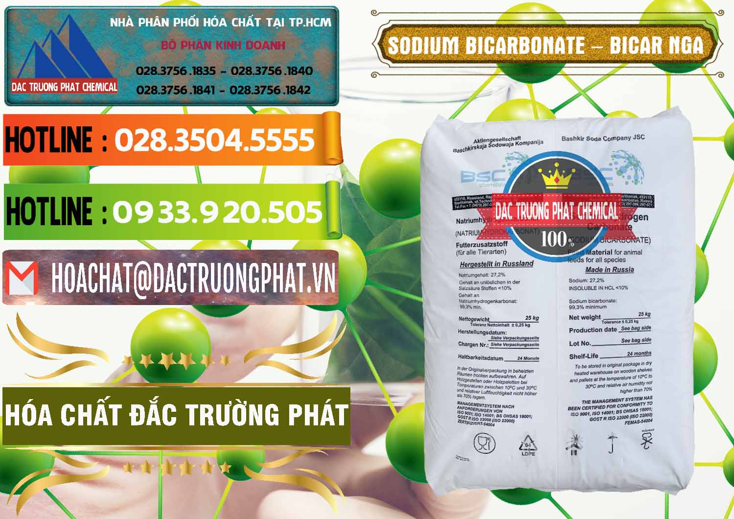 Cty chuyên cung cấp & bán Sodium Bicarbonate – Bicar NaHCO3 Nga Russia - 0425 - Nơi chuyên cung cấp - bán hóa chất tại TP.HCM - cungcaphoachat.com.vn