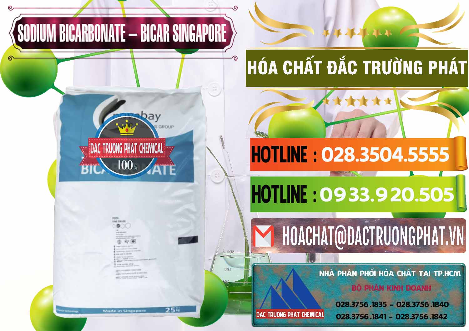 Chuyên nhập khẩu - bán Sodium Bicarbonate – Bicar NaHCO3 Singapore - 0411 - Công ty cung cấp và kinh doanh hóa chất tại TP.HCM - cungcaphoachat.com.vn