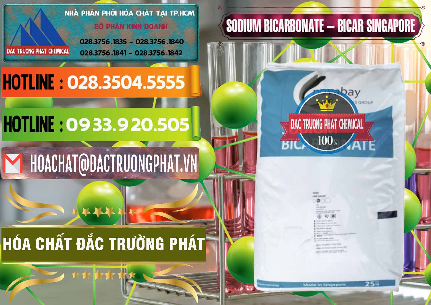 Đơn vị nhập khẩu ( bán ) Sodium Bicarbonate – Bicar NaHCO3 Singapore - 0411 - Nơi chuyên cung ứng ( phân phối ) hóa chất tại TP.HCM - cungcaphoachat.com.vn