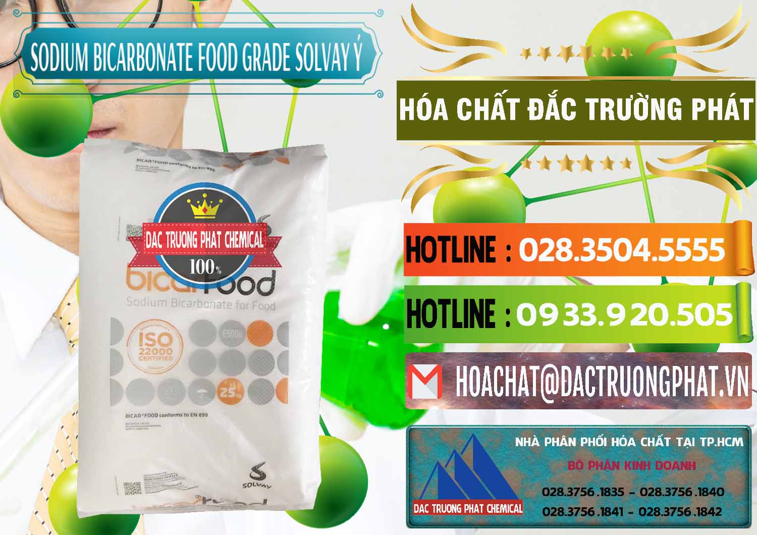 Kinh doanh & bán Sodium Bicarbonate – Bicar NaHCO3 Food Grade Solvay Ý Italy - 0220 - Nơi phân phối & kinh doanh hóa chất tại TP.HCM - cungcaphoachat.com.vn