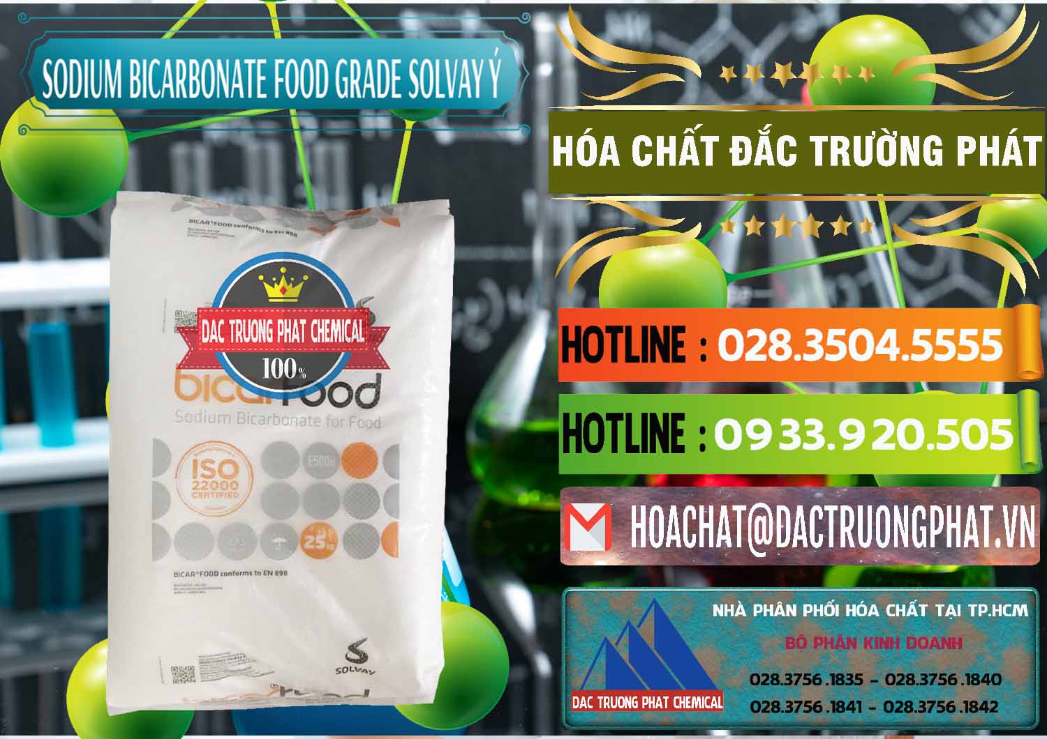 Đơn vị chuyên bán ( cung cấp ) Sodium Bicarbonate – Bicar NaHCO3 Food Grade Solvay Ý Italy - 0220 - Cty chuyên cung cấp _ kinh doanh hóa chất tại TP.HCM - cungcaphoachat.com.vn
