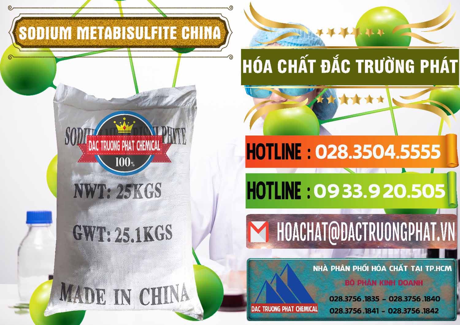 Chuyên nhập khẩu _ bán Sodium Metabisulfite - NA2S2O5 Trung Quốc China - 0484 - Nhà cung cấp & phân phối hóa chất tại TP.HCM - cungcaphoachat.com.vn
