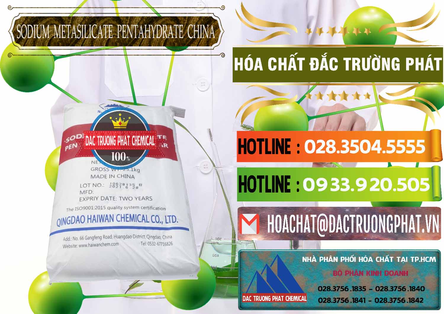 Đơn vị chuyên bán & phân phối Sodium Metasilicate Pentahydrate – Silicate Bột Qingdao Trung Quốc China - 0452 - Phân phối - cung ứng hóa chất tại TP.HCM - cungcaphoachat.com.vn