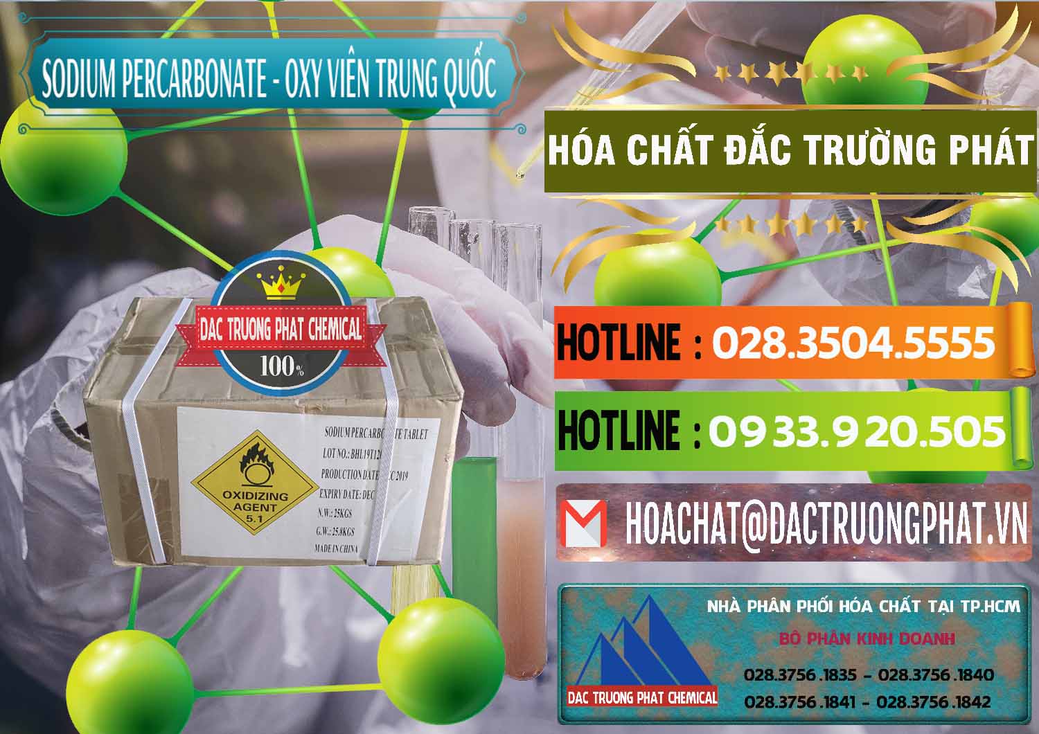 Đơn vị bán _ cung ứng Sodium Percarbonate - Oxy Dạng Viên Trung Quốc China - 0329 - Đơn vị chuyên cung cấp - nhập khẩu hóa chất tại TP.HCM - cungcaphoachat.com.vn