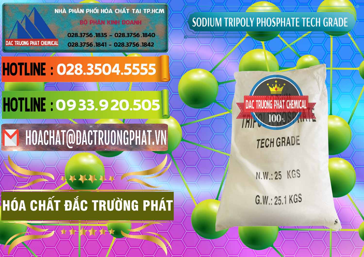 Nhà nhập khẩu ( bán ) Sodium Tripoly Phosphate - STPP Tech Grade Trung Quốc China - 0453 - Nơi cung ứng _ phân phối hóa chất tại TP.HCM - cungcaphoachat.com.vn