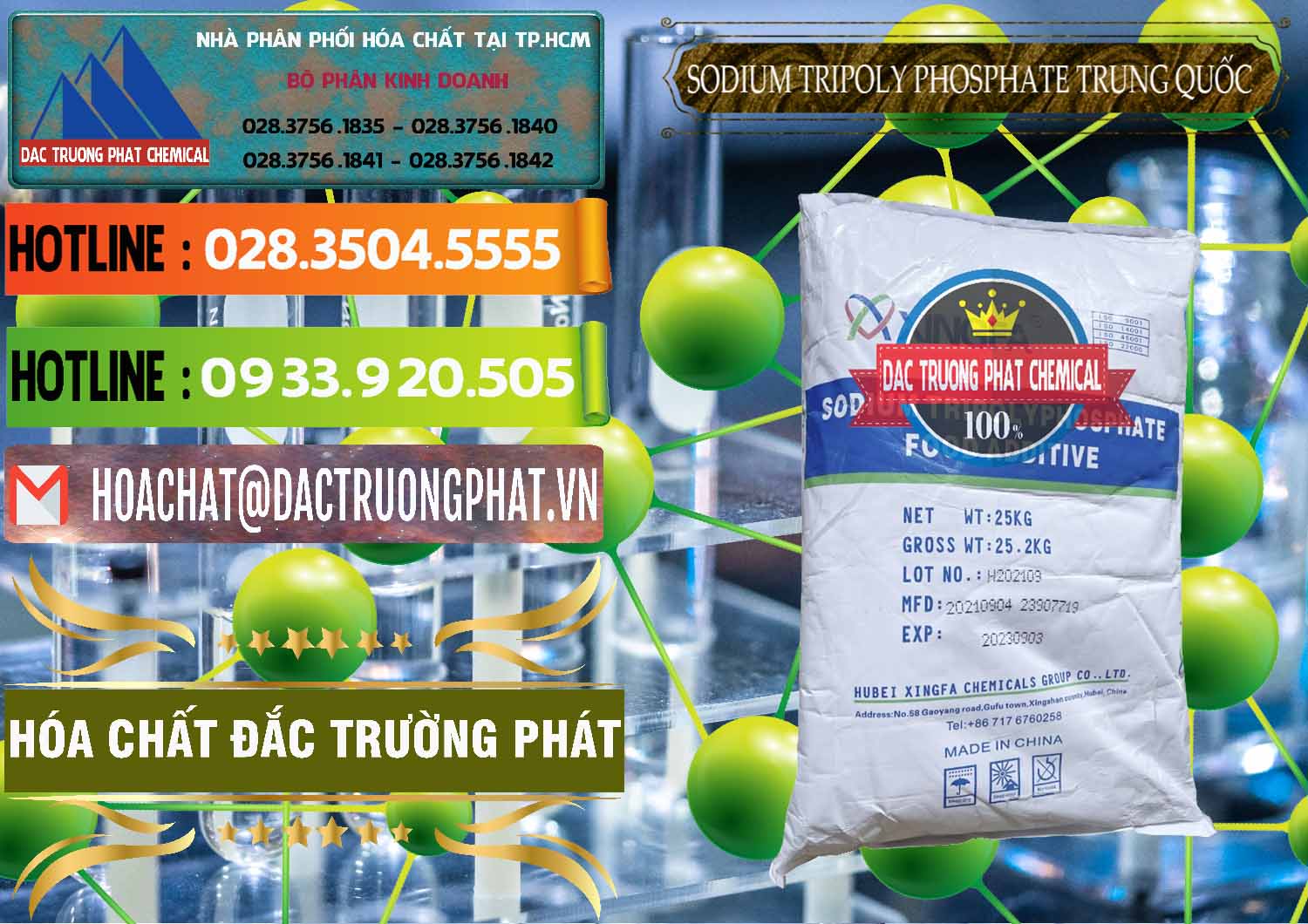 Đơn vị chuyên bán và cung ứng Sodium Tripoly Phosphate - STPP 96% Xingfa Trung Quốc China - 0433 - Chuyên cung cấp & bán hóa chất tại TP.HCM - cungcaphoachat.com.vn