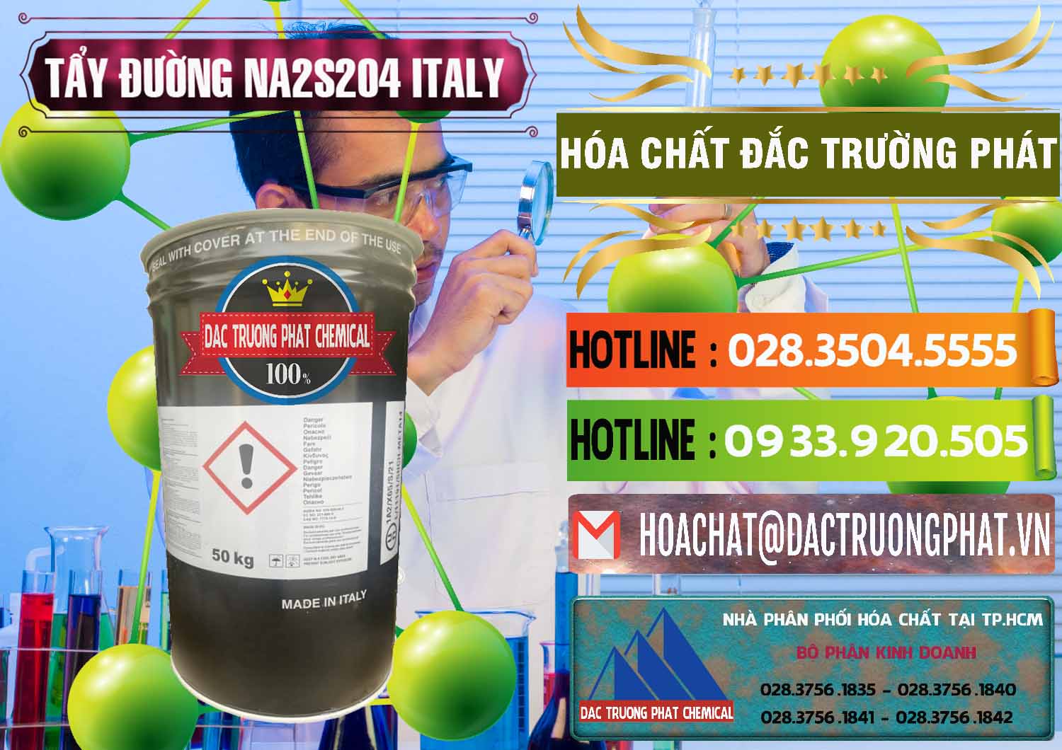 Nơi phân phối _ bán Tẩy Đường - NA2S2O4 Ý Italy - 0422 - Nơi cung ứng ( phân phối ) hóa chất tại TP.HCM - cungcaphoachat.com.vn