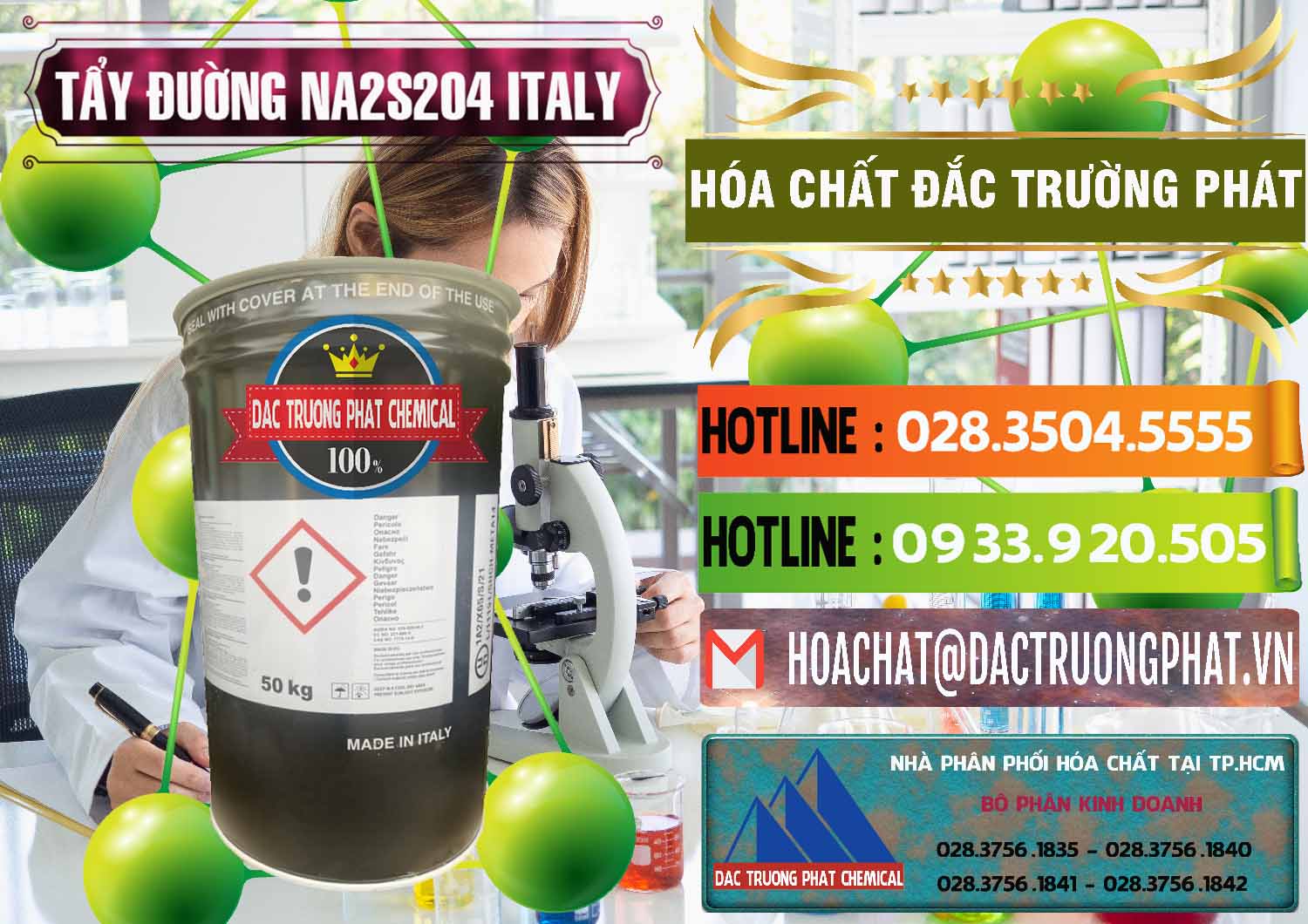 Đơn vị bán _ phân phối Tẩy Đường - NA2S2O4 Ý Italy - 0422 - Nơi chuyên kinh doanh và phân phối hóa chất tại TP.HCM - cungcaphoachat.com.vn