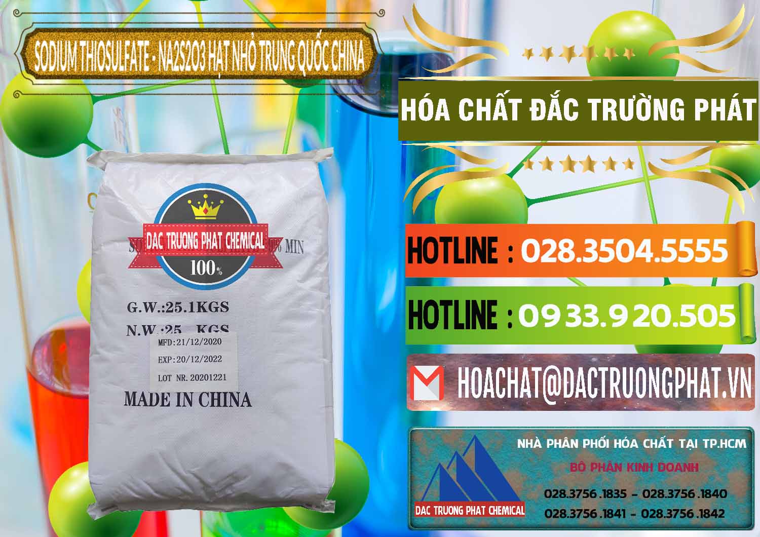 Công ty phân phối _ bán Sodium Thiosulfate - NA2S2O3 Hạt Nhỏ Trung Quốc China - 0204 - Đơn vị chuyên bán ( cung cấp ) hóa chất tại TP.HCM - cungcaphoachat.com.vn