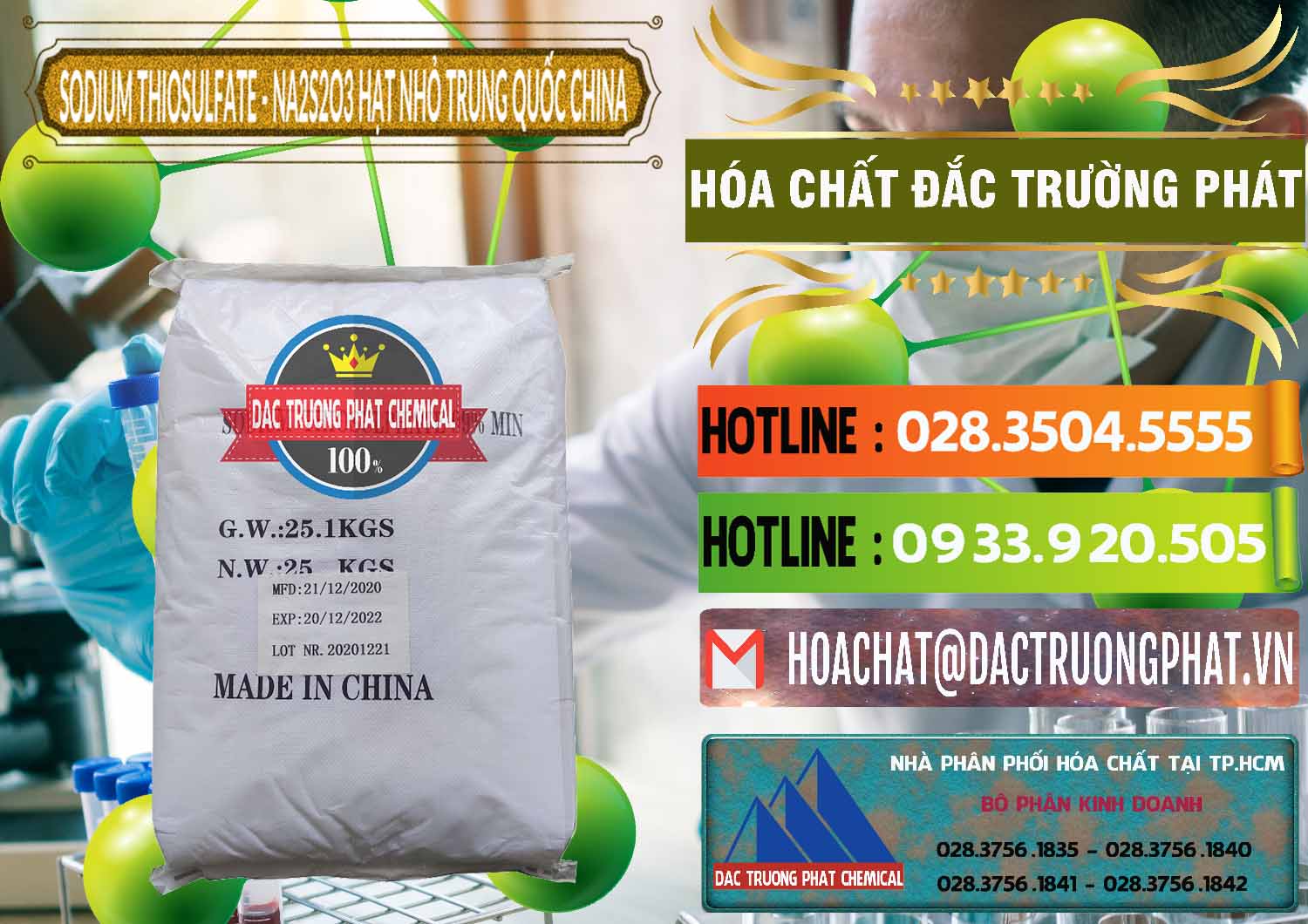 Công ty chuyên kinh doanh & bán Sodium Thiosulfate - NA2S2O3 Hạt Nhỏ Trung Quốc China - 0204 - Cty cung cấp và phân phối hóa chất tại TP.HCM - cungcaphoachat.com.vn
