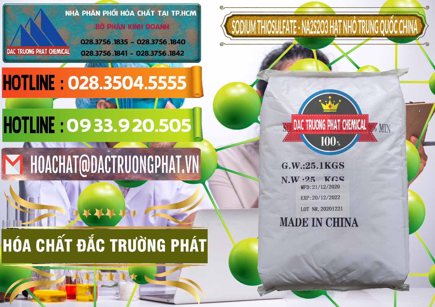 Công ty kinh doanh & bán Sodium Thiosulfate - NA2S2O3 Hạt Nhỏ Trung Quốc China - 0204 - Cty phân phối và kinh doanh hóa chất tại TP.HCM - cungcaphoachat.com.vn