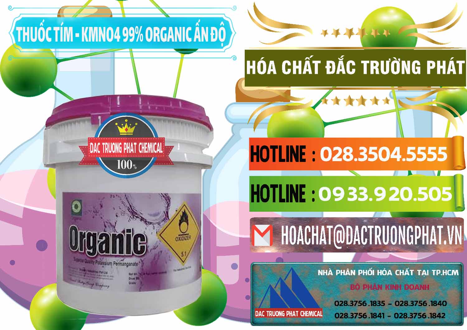 Cty chuyên nhập khẩu và bán Thuốc Tím - KMNO4 99% Organic Ấn Độ India - 0216 - Công ty chuyên nhập khẩu _ cung cấp hóa chất tại TP.HCM - cungcaphoachat.com.vn