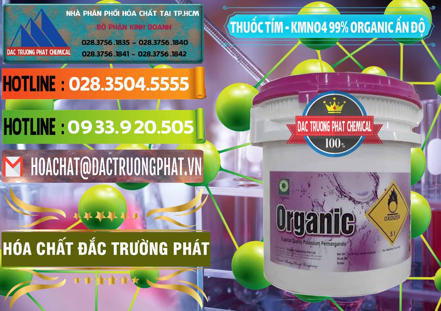 Nơi chuyên kinh doanh _ bán Thuốc Tím - KMNO4 99% Organic Ấn Độ India - 0216 - Đơn vị nhập khẩu - phân phối hóa chất tại TP.HCM - cungcaphoachat.com.vn