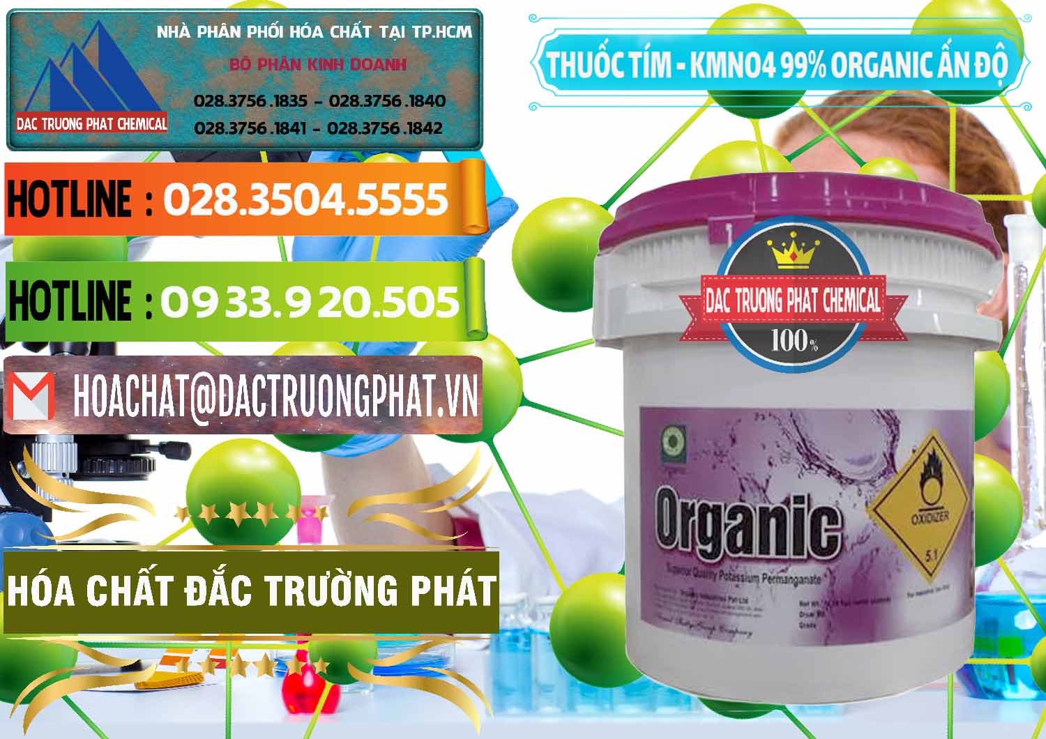 Cung ứng và bán Thuốc Tím - KMNO4 99% Organic Ấn Độ India - 0216 - Công ty cung cấp & phân phối hóa chất tại TP.HCM - cungcaphoachat.com.vn