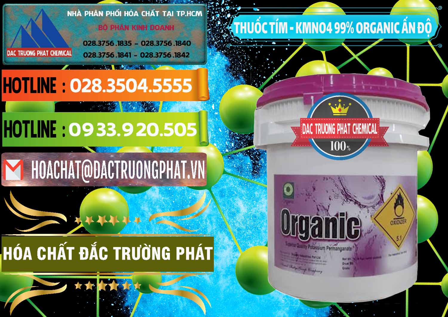 Nơi kinh doanh - bán Thuốc Tím - KMNO4 99% Organic Ấn Độ India - 0216 - Nhà phân phối và bán hóa chất tại TP.HCM - cungcaphoachat.com.vn