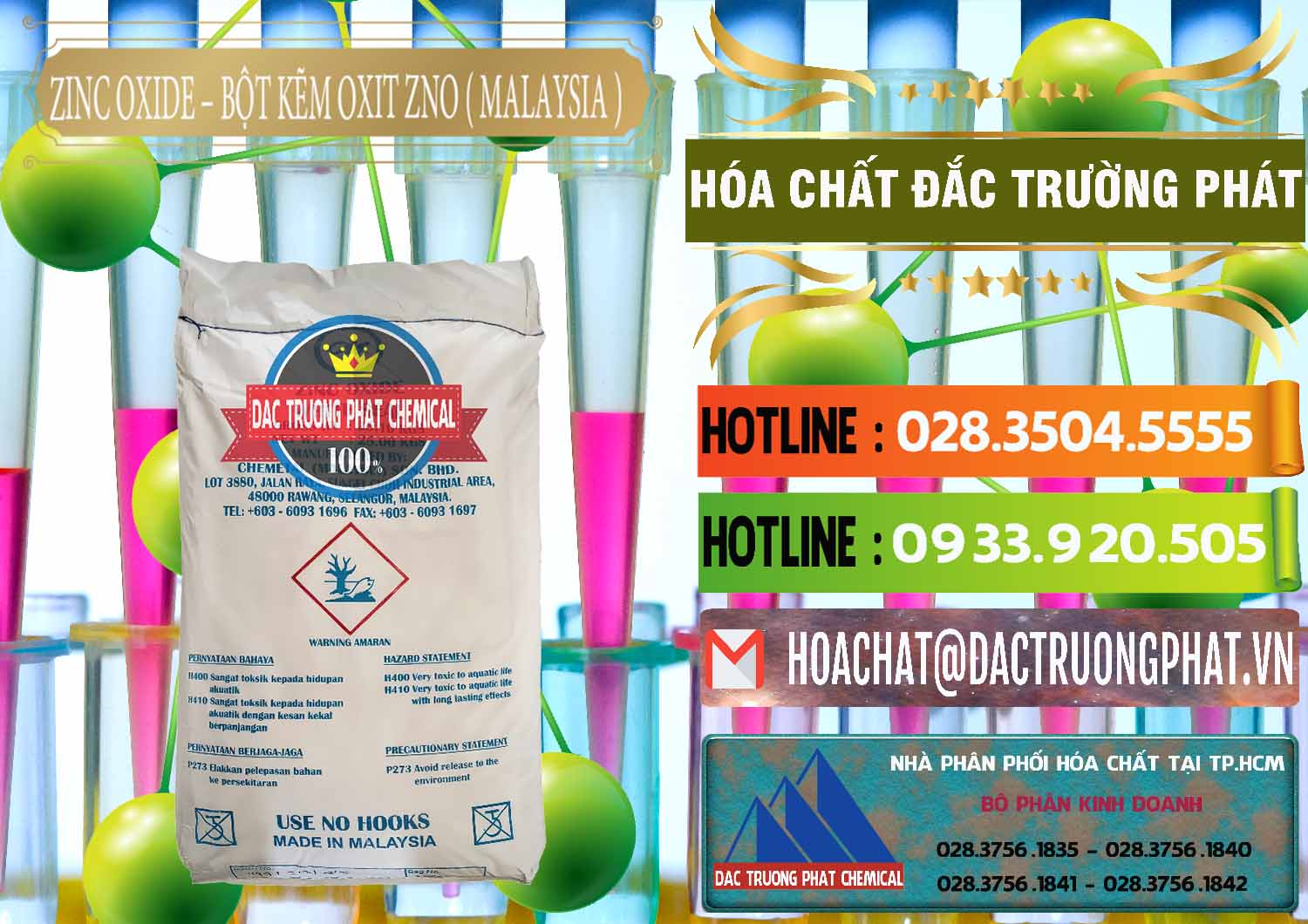 Bán & cung cấp Zinc Oxide - Bột Kẽm Oxit ZNO Malaysia - 0179 - Chuyên cung cấp _ phân phối hóa chất tại TP.HCM - cungcaphoachat.com.vn