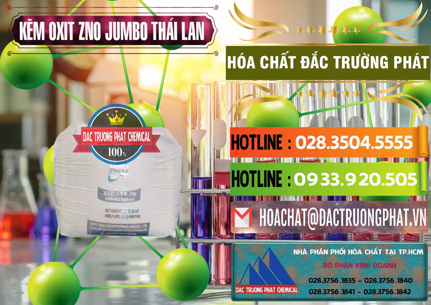 Đơn vị chuyên bán và cung cấp Zinc Oxide - Bột Kẽm Oxit ZNO Jumbo Bành Thái Lan Thailand - 0370 - Nơi chuyên phân phối và bán hóa chất tại TP.HCM - cungcaphoachat.com.vn