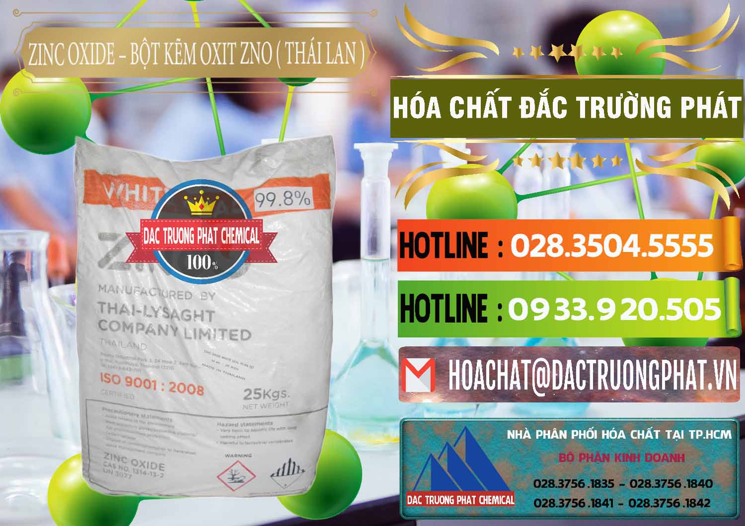 Nơi chuyên cung ứng _ bán Zinc Oxide - Bột Kẽm Oxit ZNO Thái Lan Thailand - 0181 - Công ty cung ứng và phân phối hóa chất tại TP.HCM - cungcaphoachat.com.vn