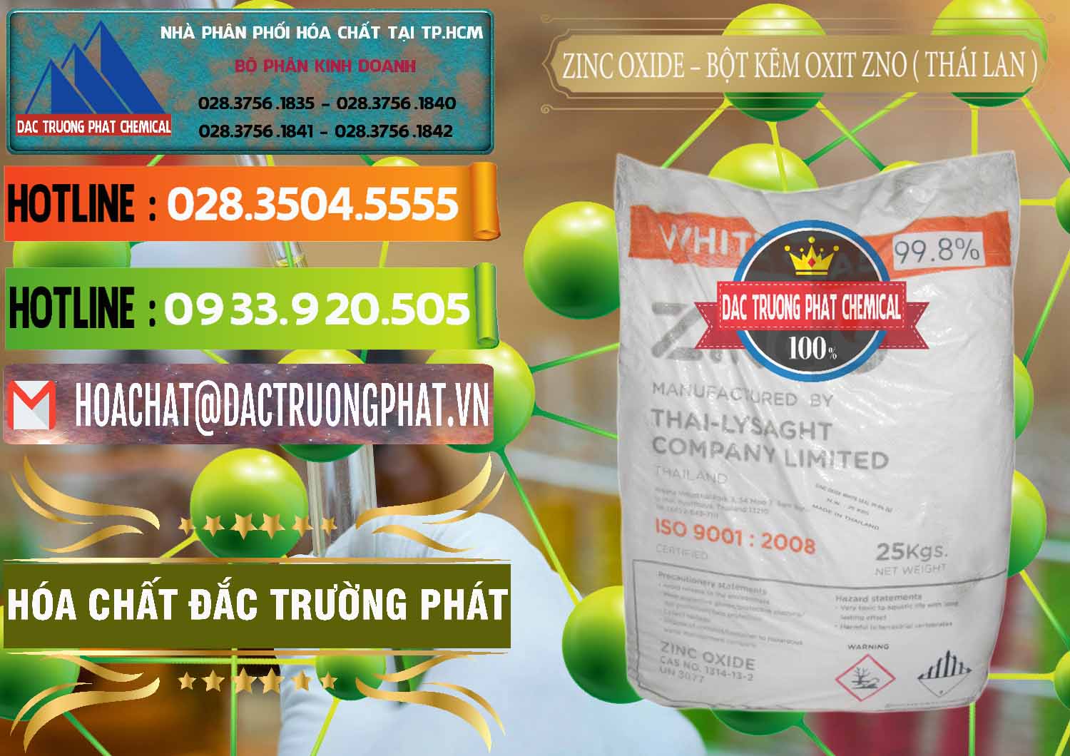 Đơn vị chuyên bán & cung ứng Zinc Oxide - Bột Kẽm Oxit ZNO Thái Lan Thailand - 0181 - Chuyên nhập khẩu và cung cấp hóa chất tại TP.HCM - cungcaphoachat.com.vn